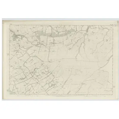 1856 Map of Ayrshire, Sheet XXIV, 1860 Print