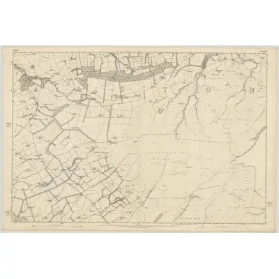 1856 Map of Ayrshire, Sheet XXIV, 1860 Print