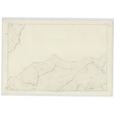 1857 Map of Ayrshire, Sheet XXV, 1860 Print