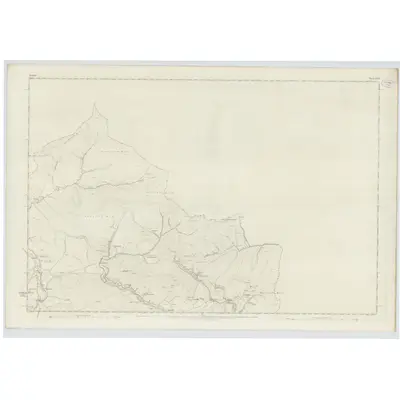 1856 Map of Ayrshire, Sheet XXVI, 1860 Print