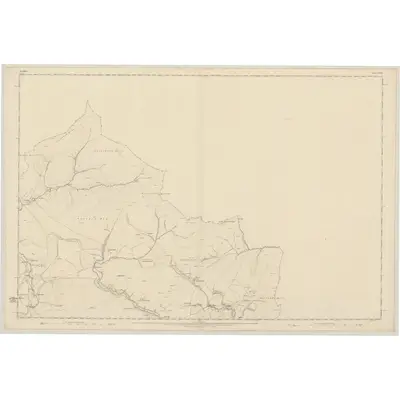 1856 Map of Ayrshire, Sheet XXVI, 1860 Print