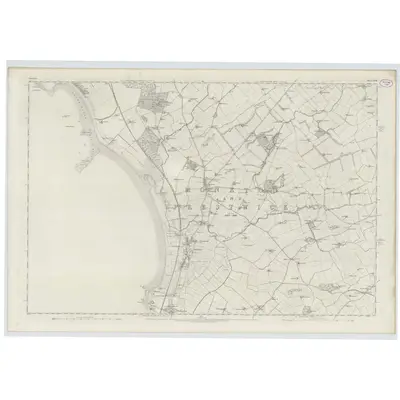 1857 Map of Ayrshire, Sheet XXVII, 1860 Print