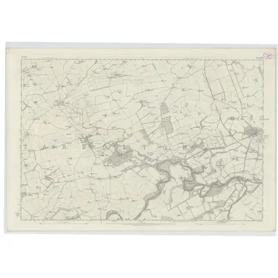 1857 Map of Ayrshire, Sheet XXVIII, 1860 Print