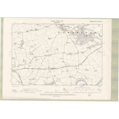1895 Map of Ayrshire Sheet XXVIII.SW, 1897 Print