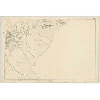 1856 Map of Ayrshire, Sheet XXXI, 1860 Print