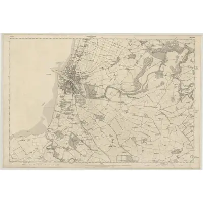 1857 Map of Ayrshire, Sheet XXXIII, 1860 Print