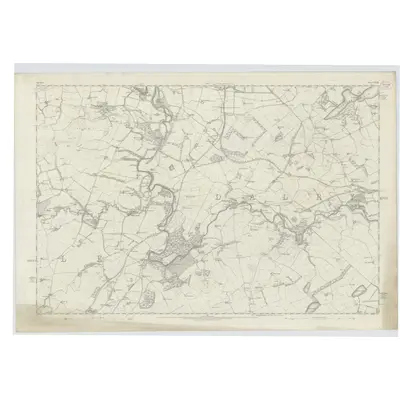 1856 Map of Ayrshire, Sheet XXXIX, 1860 Print