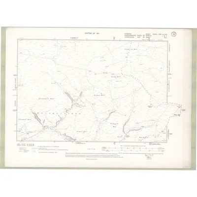 1908 Map of Ayrshire Sheet XXXVII.NW & NE, 1911 Print
