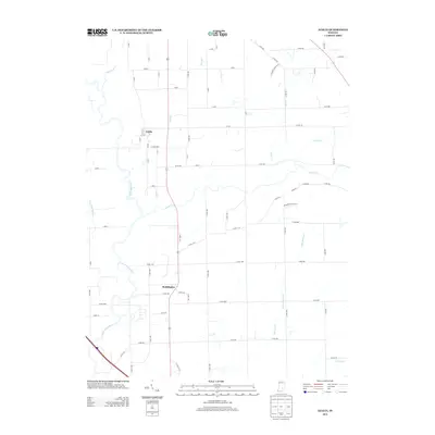 2013 Map of Azalia, 2013 Print