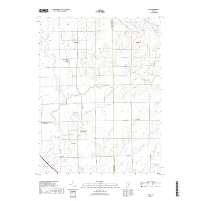 2019 Map of Azalia, 2019 Print