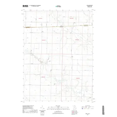 2017 Map of Azen, 2017 Print