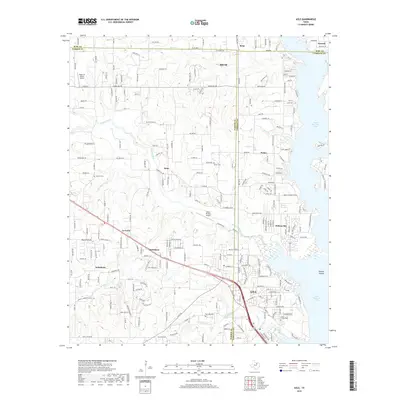 2019 Map of Azle, 2019 Print
