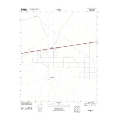 2011 Map of Aztec Hills, 2011 Print