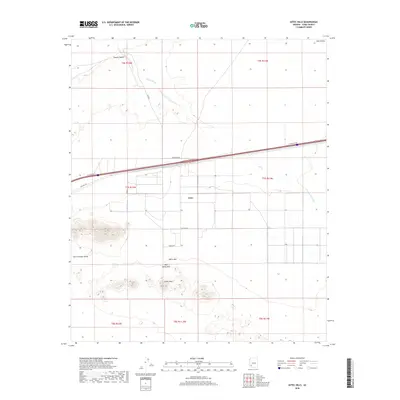 2018 Map of Aztec Hills, 2018 Print