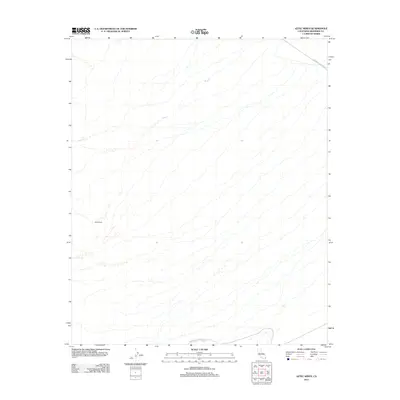 2012 Map of Aztec Mines, 2012 Print