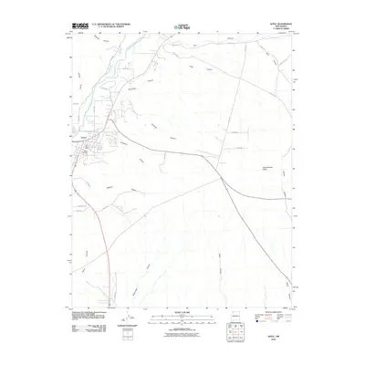 2010 Map of Aztec, 2010 Print