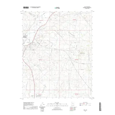 2020 Map of Aztec, 2020 Print
