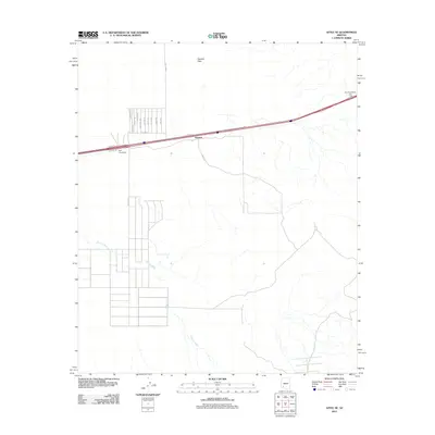 2011 Map of Aztec SE, 2011 Print