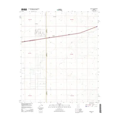 2014 Map of Aztec SE, 2014 Print