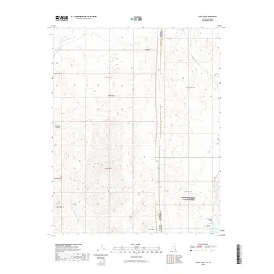 2018 Map of Azure Ridge, 2018 Print