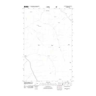2011 Map of Azurite Peak, 2011 Print