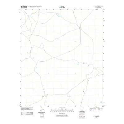 2010 Map of B T Ranch, 2010 Print
