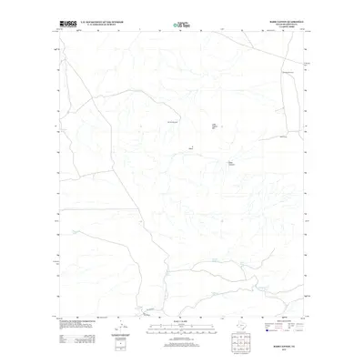 2013 Map of Babb Canyon, 2013 Print