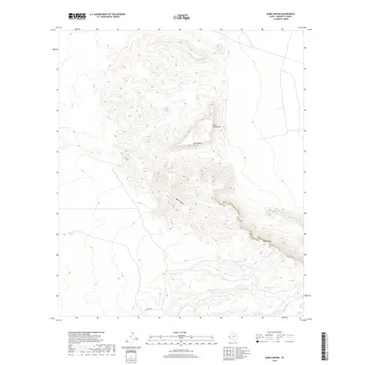 2019 Map of Babb Canyon, 2019 Print