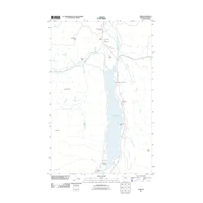 2011 Map of Babb, 2011 Print