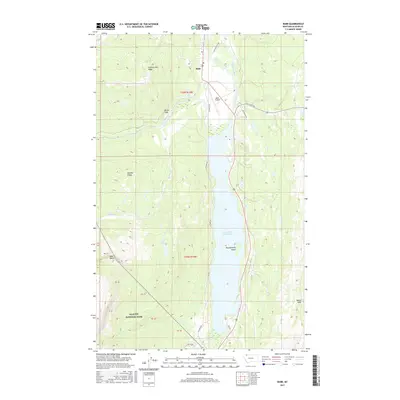 2017 Map of Babb, 2017 Print