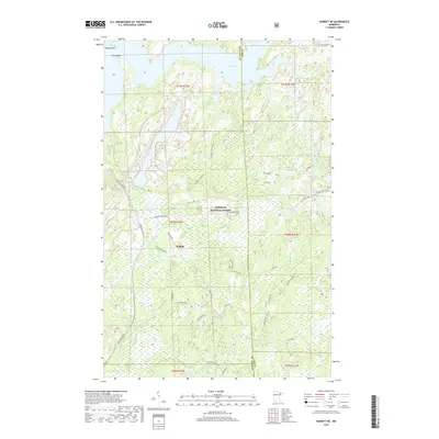 2019 Map of Babbitt NE, 2019 Print