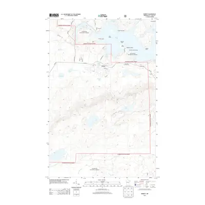 2013 Map of Babbitt, 2013 Print