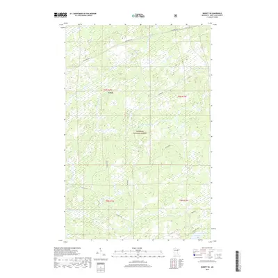 2019 Map of Babbitt SW, 2019 Print