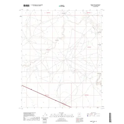 2018 Map of Babbitt Wash, 2018 Print
