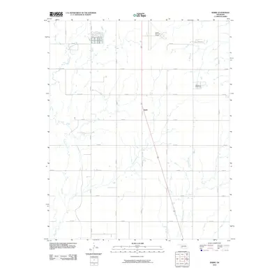 2010 Map of Babbs, 2010 Print
