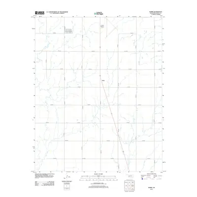 2012 Map of Babbs, 2012 Print