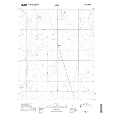 2018 Map of Babbs, 2018 Print
