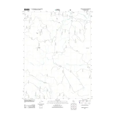 2012 Map of Babcock Peak, 2012 Print