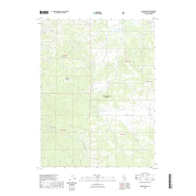 2021 Map of Babcock Peak, 2021 Print