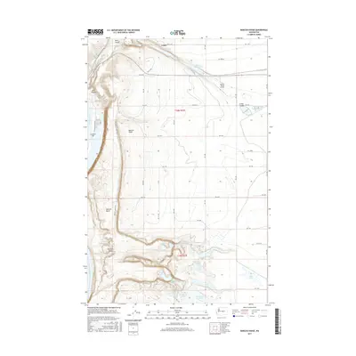 2017 Map of Babcock Ridge, 2017 Print