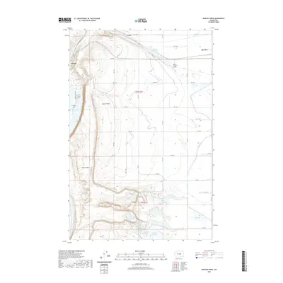 2020 Map of Babcock Ridge, 2020 Print