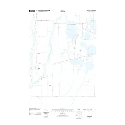 2013 Map of Babcock, 2013 Print