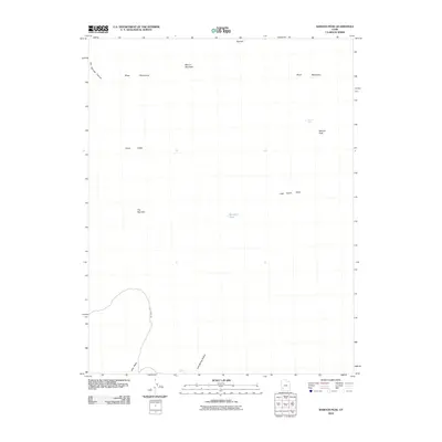 2010 Map of Baboon Peak, 2010 Print