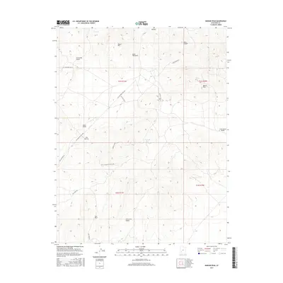 2017 Map of Baboon Peak, 2017 Print