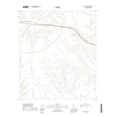2019 Map of Bachelor Hill, 2019 Print