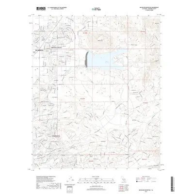 2018 Map of Bachelor Mountain, 2018 Print