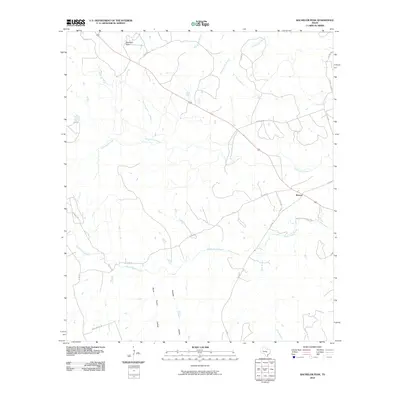 2010 Map of Bachelor Peak, 2010 Print