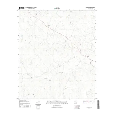 2016 Map of Bachelor Peak, 2016 Print