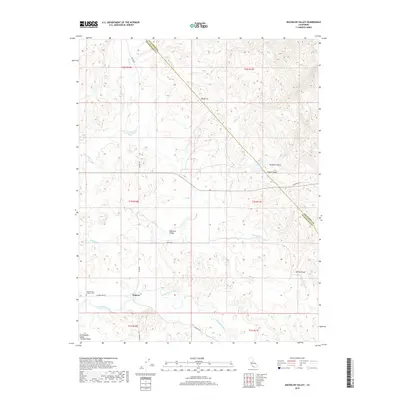 2018 Map of Bachelor Valley, 2018 Print