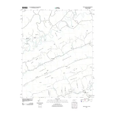 2011 Map of Back Valley, 2011 Print